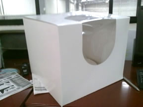 Caja para pastel