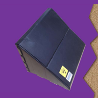 Caja de plastico corrugado